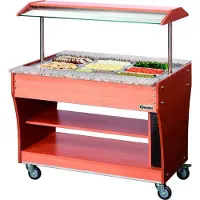 Bartscher Gastro Buffet T - Heiße Theke, 3x 1/1GN