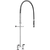 Delabie Geschirrspülbr. m. Mischer MA150 +Handbr.433010,o.Auslaufvent
