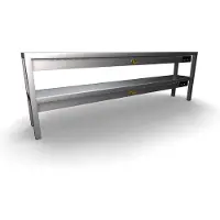 CombiSteel Aufsatzbord Keramisch Beheizt 2 Stufig 2000 Mit 12 Heaters Of 250W