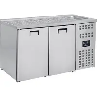 CombiSteel Getränketheke 2 Türen, 1 Becken