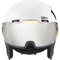 Uvex Skihelm 500 Visor White/Black Mat Unisex-52 - 55 cm
