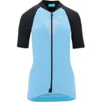 UYN Granfondo Kurzarm Biking Shirt Damen blau/schwarz L 2022 Fahrradtrikots