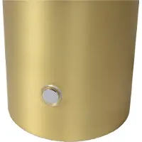 Lucide Tischlampe Timon 27 cm Gold