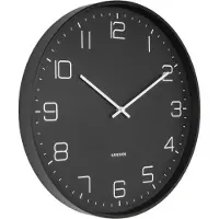 Karlsson - Wanduhr Lofty - Schwarz - Ø40cm