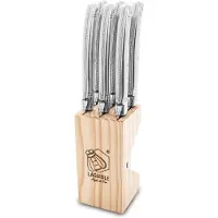 Laguiole Grillmesser Laguiole Edelstahl Set 6 Sdv