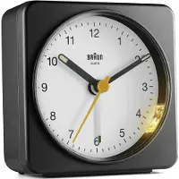 Braun BC03BW Wecker Uhr Unisex Alarm schwarz