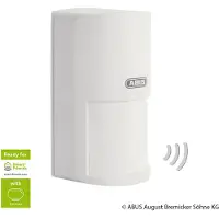 ABUS FUBW35000A, Decke/Wand, Drinnen, Weiß, CE, Passiver Infrarot-Sensor (PIR), Kabellos