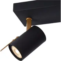 Lucide Deckenstrahler 17998/10/30 Schwarz, Modern, dimmbar, Dim to warm, dreh- und kippbar, 10x15 cm