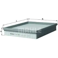 MAHLE ORIGINAL Luftfilter LX 432 für Opel Omega A Caravan