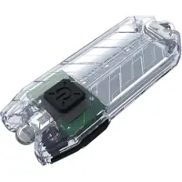 Nitecore Tube V2.0 Transparent, aufladbare LED Schlüsselanhänger Lampe