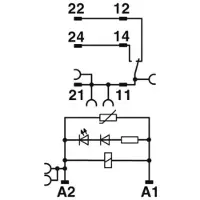 Phoenix Contact 2909774 Relaismodul RIF-1-RSC-LV-120AC/1X21MS RIF1RSCLV120AC1X21MS