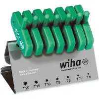 Wiha Schraubendrehersatz 365 VB T6-T20 m.Schlüsselgriff
