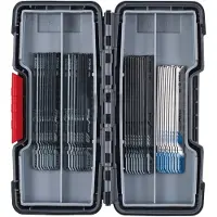 Bosch Powertools Stichsägeblatt-Set Wood and Metal, Einnockenschaft, 40-teilig
