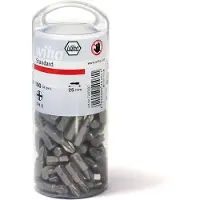 Wiha Bit Set Standard 25 mm Pozidriv (PZ2) 100-tlg. 1/4" in Grosspackung (40462)