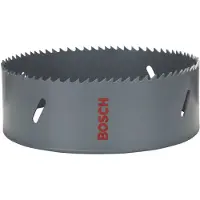 Bosch Hss 140 Mm Bimetallic Crown Silber
