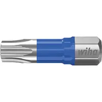 Wiha 41607, 5 Stück(e), Torx, T25, 2,5 cm, 25,4 / 4 mm (1 / 4 Zoll), Hexagonal