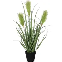 Mica künstliches Riedgras grün, 53 x 30 cm GLO660754663