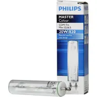 Philips MASTERColour CDM-Tm Elite Mini 20W/830 GU6.5 1CT, 20 W, 3000 K, 1800 lm, 1.33 cm, 56.7 mm, A+