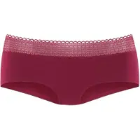 s.Oliver Panty 3er-Pack, aus elastischer Baumwoll-Qualität mit grafischer Spitze