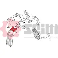 Seim 981134 Turbo Ladeluftschlauch passend für PEUGEOT 2008 Kombi (CU) 207 (WA, WC) 207 CC (WD) 208 I Schrägheck (CA, CC) für CITROËN C3 I Schrägheck