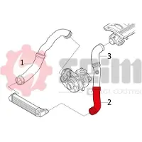 Seim Ladeluftschlauch 981098