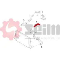 Seim Ladeluftschlauch 981037