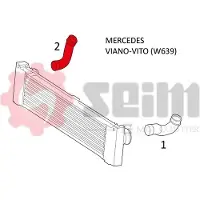 Seim Ladeluftschlauch MERCEDES-BENZ 981422 6395281982