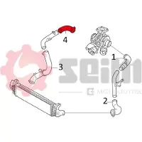 Seim Ladeluftschlauch 981229