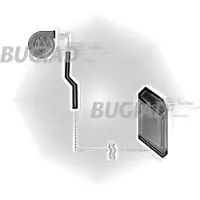 BUGIAD 86601 Turbo Ladeluftschlauch für AUDI A6 Avant (4F5, C6) A6 Limousine (4F2, C6)