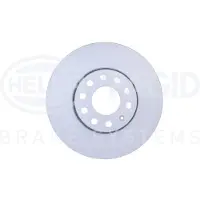 Hella Bremsscheibe Vorderachse Belüftet [Hersteller-Nr. 8DD355102-821] für Audi, Seat, VW