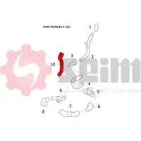 Seim 981274 Turbo Ladeluftschlauch für FORD MONDEO III Kombi (BWY) MONDEO III (B5Y) MONDEO III Stufenheck (B4Y)