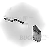BUGIAD 86624 Turbo Ladeluftschlauch für AUDI A4 Avant (8ED, B7) A4 Avant (8E5, B6) A4 Limousine (8E2, B6) A4 Limousine (8EC, B7) A4 Cabrio
