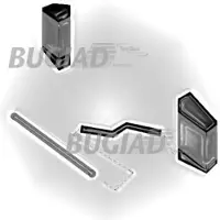 BUGIAD 86640 Turbo Ladeluftschlauch für AUDI A6 Avant (4F5, C6) A6 Limousine (4F2, C6) A6 Allroad (4FH, C6)