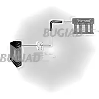 BUGIAD Ladeluftschlauch [Hersteller-Nr. 87632] für VW, Skoda, Seat