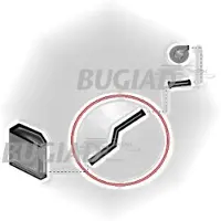 BUGIAD 85616 Turbo Ladeluftschlauch für OPEL VECTRA B (36) VECTRA B Caravan (31) VECTRA B CC (38)