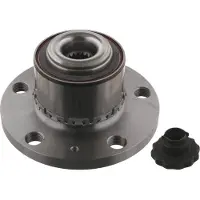 FEBI BILSTEIN Radlagersatz Vorne Links Vorne Rechts für VW POLO (9N) Schrägkugellager 120mm 32558