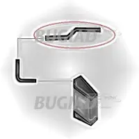 BUGIAD 82648 Turbo Ladeluftschlauch für VW Touareg (7LA, 7L6, 7L7)