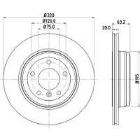 Hella Bremsscheibe PRO 8DD 355 109-941