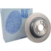 Blue Print Bremsscheibe ADF124301 hinten, voll, 1 Stück