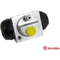 Brembo Radbremszylinder ALU Hinterachse [Hersteller-Nr. A12B80] für Lada, Dacia, Renault