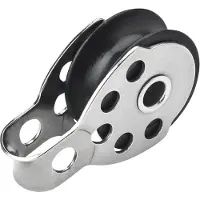 Pricenet Micro Block, 8mm, einscheibig, geschlossen, 650 daN