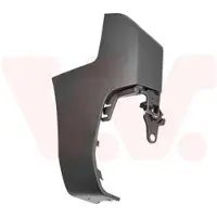 VAN WEZEL Heckstoßstange Stoßfänger Hinten Links für CITROËN Berlingo (K9) passend für PEUGEOT Rifter MPV für OPEL Combo E Kasten / Kombi (X19)