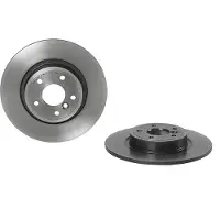 Brembo Bremsscheibe 08.C208.21, hinten, voll, 1 Stück