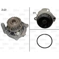 Valeo Wasserpumpe [Hersteller-Nr. 506790] für Seat, VW, Proton, Skoda, Audi