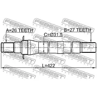 FEBEST 1212-Ix35At4Wd