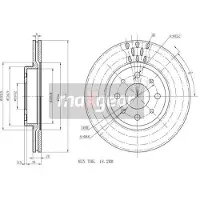 MAXGEAR Bremsscheibe 19-0703
