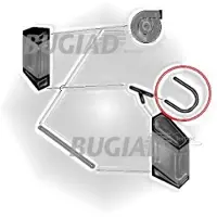 BUGIAD 86647 Turbo Ladeluftschlauch für AUDI Q7 (4LB)