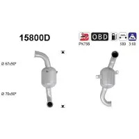 As Katalysator 15800D
