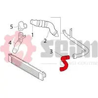 Seim Ladeluftschlauch 981165