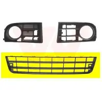 VAN WEZEL Lüftungsgitter, Stoßfänger ** Equipart ** 5894599